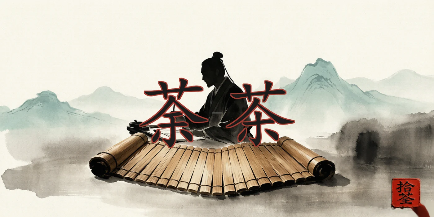 “荼”到“茶”：一个字的改写，半部饮茶文明史 · 封面